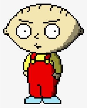 Stewie - Family Guy Pixel Art #3128974