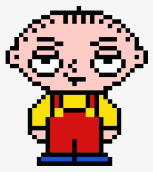 Stewie - Family Guy Pixel Art #3129111