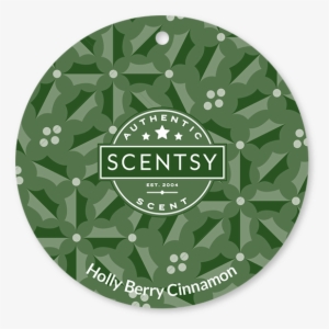 Holly Berry Cinnamon Scent Circle - Scentsy Scent Pak Lush Gardenia #3129417