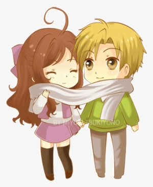 Miyuki-tsukiyono Shared By Tellme Whycookie On We Heart - Gambar Anime Couple Chibi #3129471