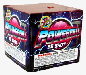 Phantom Fireworks® Powercell 25 Shot - Carton #3129667 Phantom Fireworks® Powercell 25 Shot - Carton #3129667