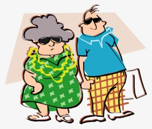 365 Days Of Fun In Marriage - Old Couple Clipart Transparent #3129693