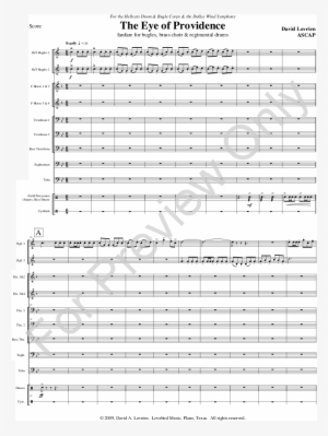 The Eye Of Providence Thumbnail The Eye Of Providence - Liberty March Sheet Music #3129988