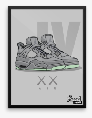 Mens Air Jordan 4 Retro Kaws 'kaws #3130038