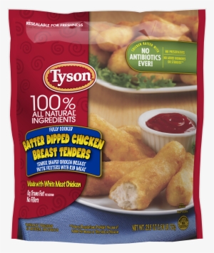 Tyson® Fully Cooked Batter Dipped Chicken Breast Tenders, - Batter Dipped Chicken Breast Tenders #3130459