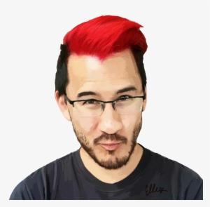 Blue Red Hair Man #3130583