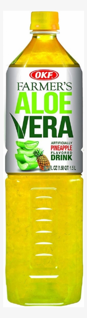 Auction - Okf Farmers Aloe Drink, Pineapple, 50.7 Fl Oz #3131690
