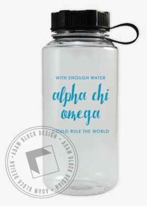 Alpha Chi Omega Water Bottle - Rush Sigma Nu Shirt #3131802