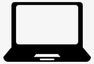 Blank Laptop Computer Screen Vector - Laptop Computer Logo #3131874