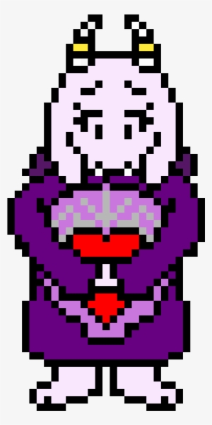 Timoretale Toriel First Look - Undertale Toriel Pixel Art #3132038