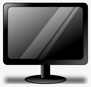 Ronoaldo Black Monitor Clip Art At Clker - Monitor Clipart #3132043