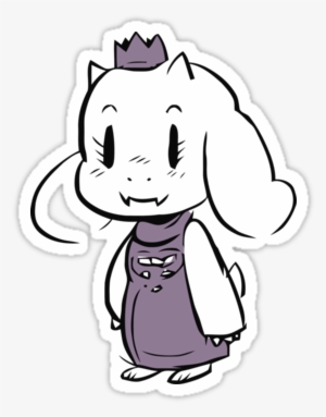 "undertale Toriel" Stickers By Sirsans - Cartoon #3132063