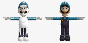 Blue Luigi Smash Bros #3132444