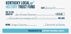 Application Window Open For Local History Grants - My Local #3132691