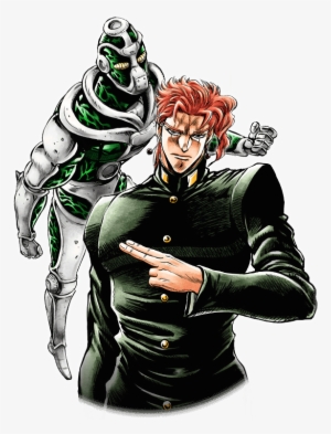 Kakyoin And Koichi - Cartoon - Free Transparent PNG Download - PNGkey