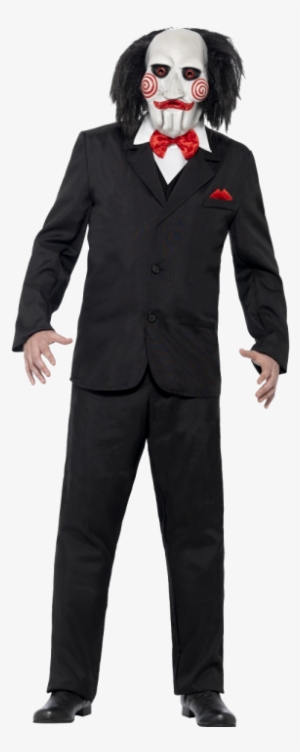 Saw Costume And Mask - Jigsaw Costume Male #3133266