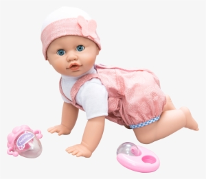 Bebellino Crawling Baby Doll, , Large - Doll #3133973
