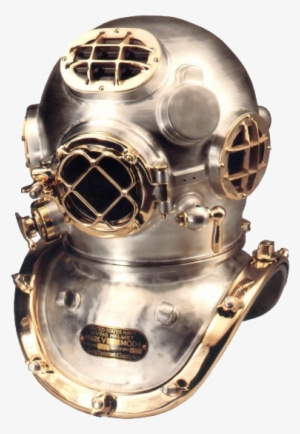 Us Navy Mark V Divers Helmet #3134458