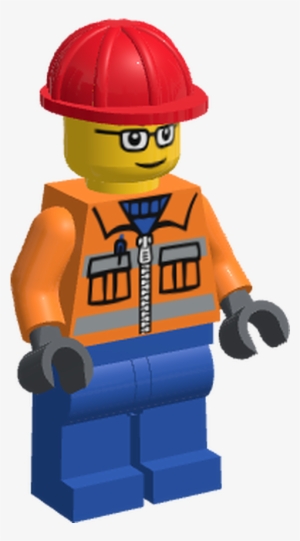 Lego Minifigure Cty110 Construction Worker - Construction #3134815