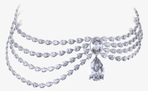 Pear Choker Necklace - Necklace #3135158