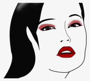 Face Clipart Model - Makeup Clipart Face Png #3135344
