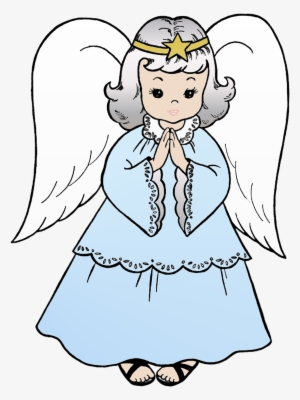 Christmas Angel Wallpapers Cartoon For Kids - Drawing Pages Of Angel #3135528