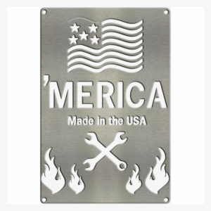 'merica Metal Sign W/ Color Options 12″x8″ Metal Signs - California #3136117