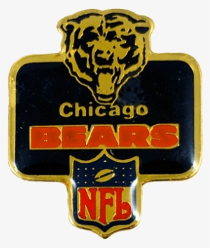 Vintage Chicago Bears Badge Pin, Vintage Pin, Peabe, - Chicago Bears Badge #3136248