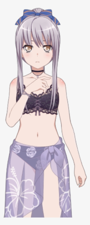 Swimsuit 2018 Live2d Model - Bang Dream Yukina Rinko #3136362