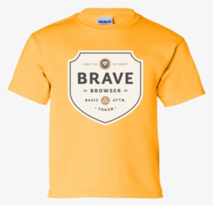 Brave Badge Kids Tee - Weddingsbyleann Flower Girl Shirt, Flower Girl Gift, #3136541