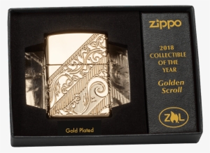 2018 Collectible Of The Year Lighter Packaging Inside - Zippo 2018 Collectible Of The Year #3137309