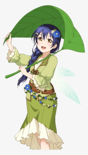 Not Idolized - 9pcs Love Live Girls Badges Green Wings Fairy Pin Bag #3137382