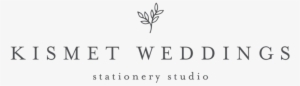 Kismet Weddings Logo - Floral Design #3138262