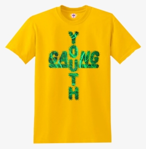 Image Of Sunshine Shrubbery Cross Logo Tee - Don T Tread On Memes Shirt #3138826