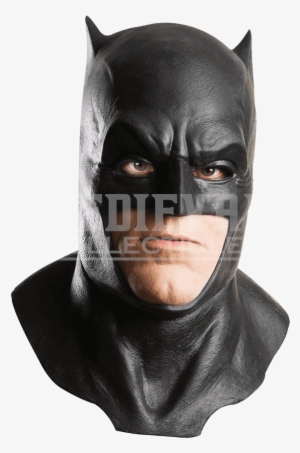 Adult Batman Full Latex Mask - Superman Vs Batman Mask #3139110