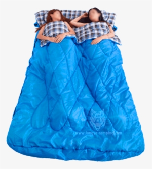 Queen Size 2 Person Flannel Sleeping Bag - Çift Kişilik Uyku Tulumu #3139314
