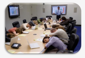 Sleeping In Meeting - Sleeping In Training Class #3139520