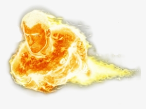 Human Torch Vectory Png Png Images - Fantastic Four Fire Guy #3139639