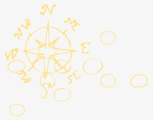 Yellow Compass Squares Circles - Circle #3139873