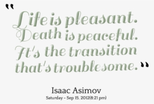 Death Is Peaceful Quotes - Death Is Only The Beginning #3139941