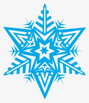 Blue Snowflake Clip Art - Snow #3140616