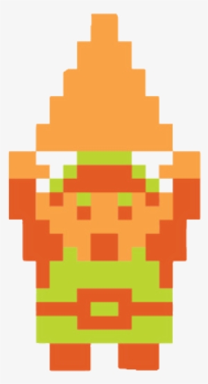 The Legend Of Zelda Es Uno De Los Clásicos Más Emblemático - Legend Of Zelda 8 Bit Link #3140705