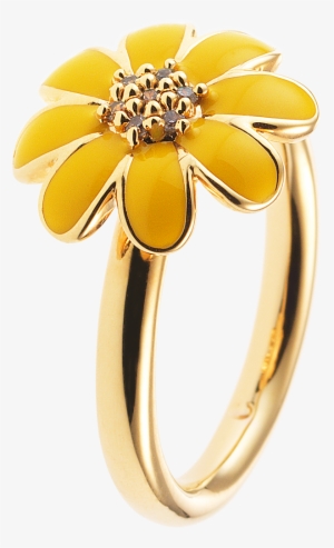 Daisy Enamel Ring Yellow - Ring #3141014