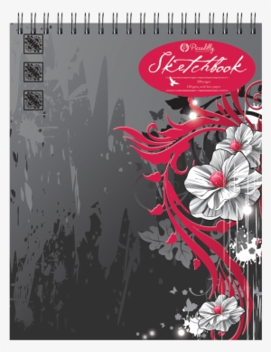 Anime Flowers - Wire-o Journal - Anime Flowers - Large - Lined Both #3141016