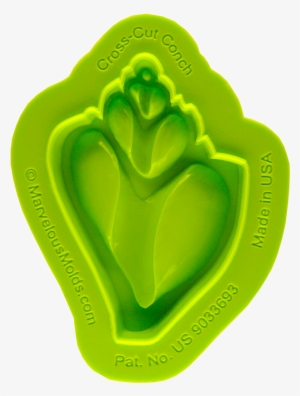 Cross-cut Conch Shell Mold By Marvelous Molds #3141658