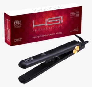 Hsi Professional Glider Ceramic Flat Iron Hair Straightener - Hsi Ceramic Tourmaline Ionic Flat Iron Hair Straightener #3141683