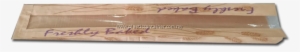 Paper Bag For French Bread With Window Brown Printed - Plank #3142259