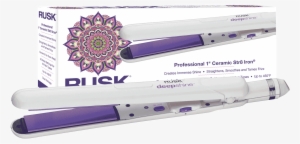 Deepshine Str8 Flat Iron - Rusk Boho - Deepshine Dryer. Rusk Professional Hair #3142389