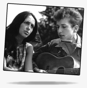 Civil Rights March On Washington, D - Print: Joan Baez And Bob Dylan Singing At The 1963 #3142686