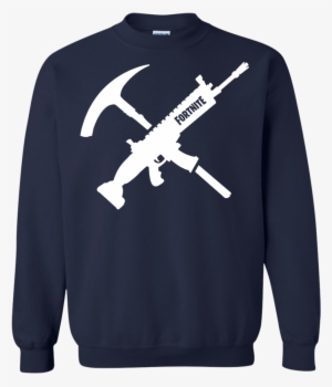 Fortnite Tools Of The Trade T Shirt Hoodie Sweater - Fortnite Scar And Pickaxe #3142967